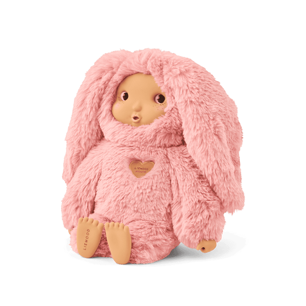 Liewood Plüschpuppe Hase Miko in Rose Blush, 30 cm