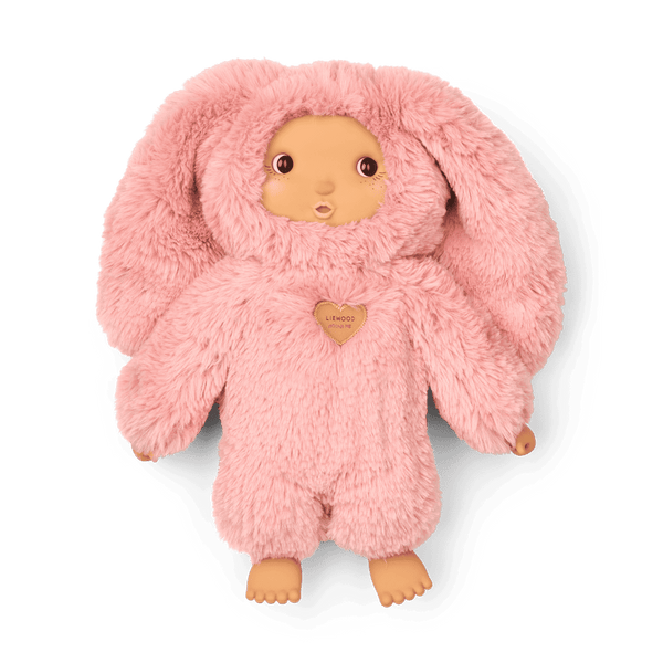 Miko Hasenpuppe von Liewood aus recyceltem Teddyplüsch