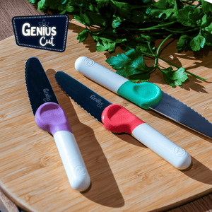 Genius Cut Kindermesser von Les petits Architectes – Detailansicht