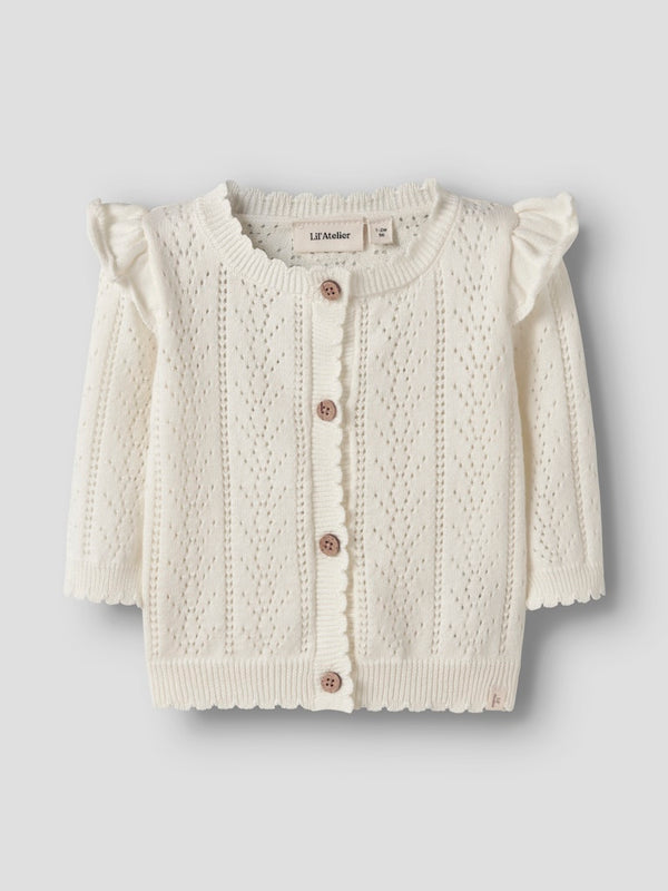 Strickcardigan Coconut Milk