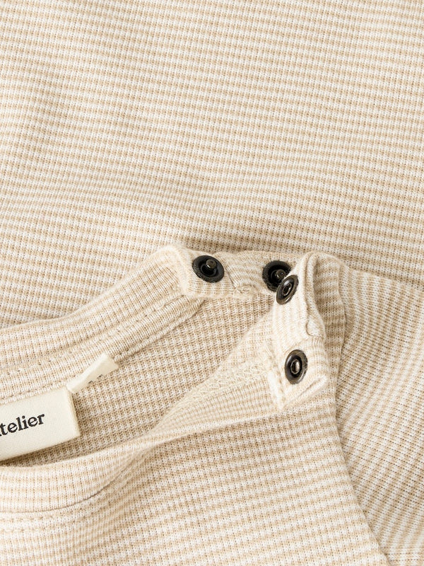 Long-sleeve bodysuit Oxford Tan