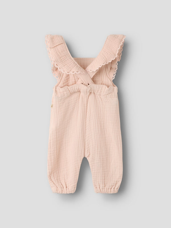 Muslin Jumpsuit Peach Whip