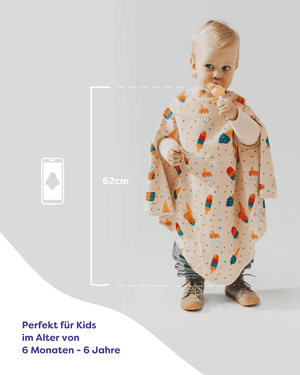 OEKO-TEX zertifiziertes Boo Lätzchen Pretzel Club von Little Casimir