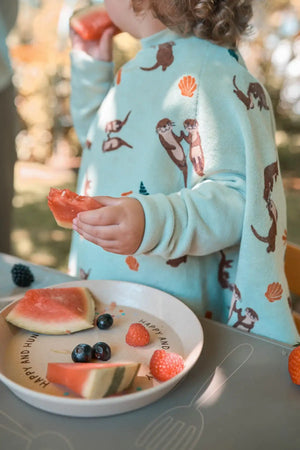 Little Casimir Boo Otter II Lätzchen Detail Frottee