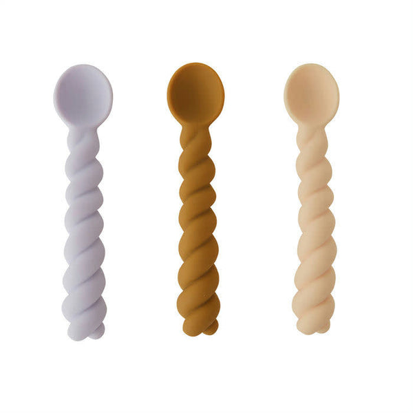 3-Pack Baby Spoons Mellow Lavender