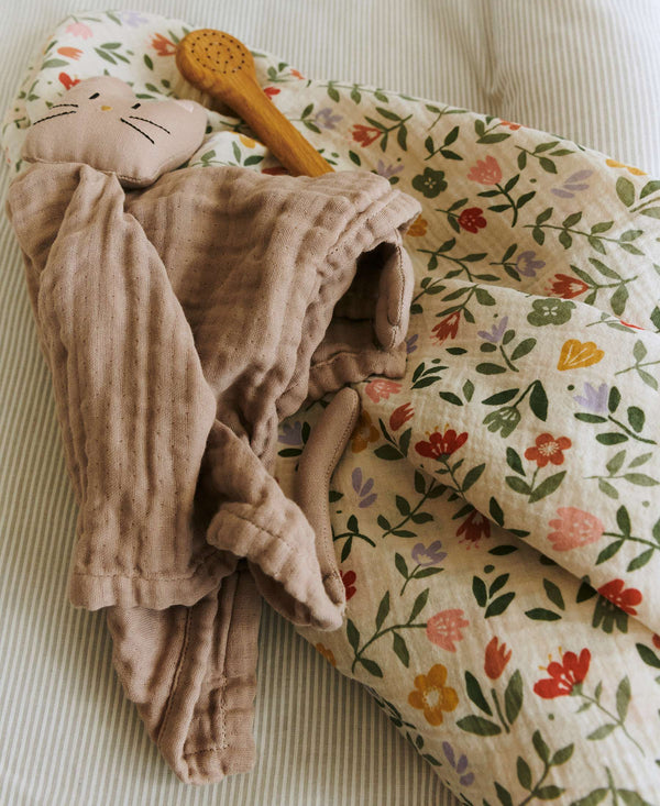 Mio Flower Market von Dear April mit eingefasster Häkelkante