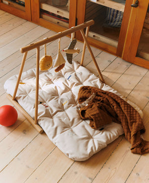 Spielmatratze Morris Sea Life von Dear April, beidseitig nutzbar