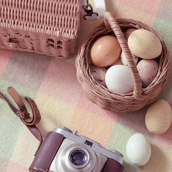 Rattan Berry Basket Natural