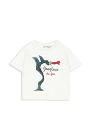 RHW X KS Juggler T-Shirt Antique White