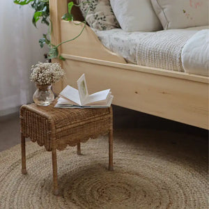 Blumen Hocker mit Aufbewahrung