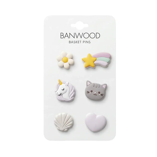 Pins für Banwood Korb Magie