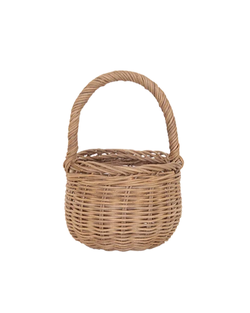 Rattan Berry Basket Natural