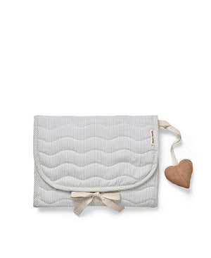 Dear April Wickelunterlage River Dew Stripe, 66 × 33 cm