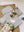 Wickelunterlage River Dew Stripe von Dear April mit Herz-Spielzeug