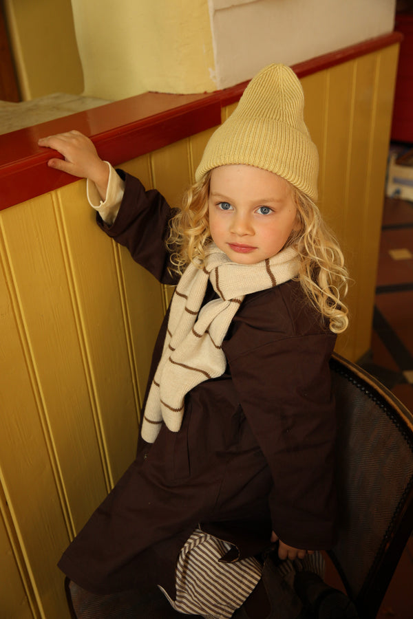 Écharpe Igor Crème / Moka