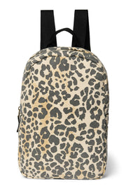 Soft Cotton Leopard Mini Rucksack