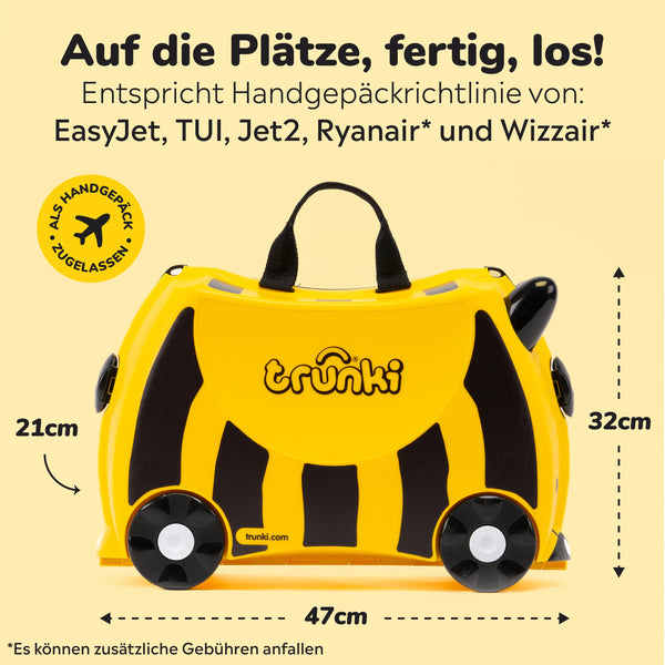 Bernard die Biene Trunki Reisekoffer
