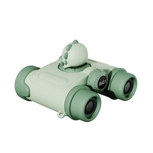 Kinderfernglas Dino Green von The Zoo Family, Seitenansicht
