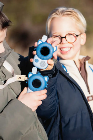 The Zoo Family Walkie-Talkie Waschbär, Tastendetail