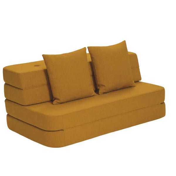 KK Faltbares Spielsofa - Mustard w. Mustard