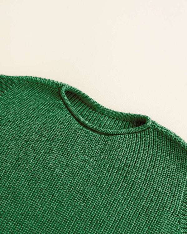 Hvid Merino-Weste Harvey Grass von hinten