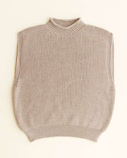 Merino-Weste Helle Sand