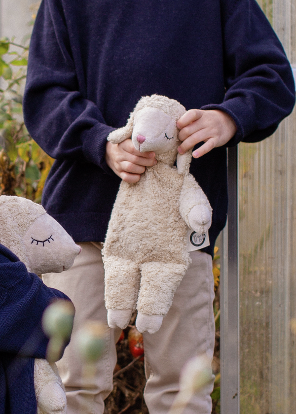 Kuscheltier Schaf Klein Leinen