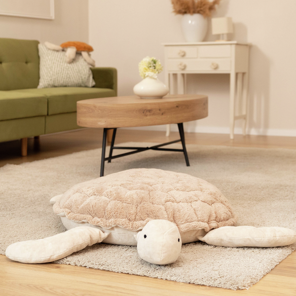 Tortue géante XXL Sable