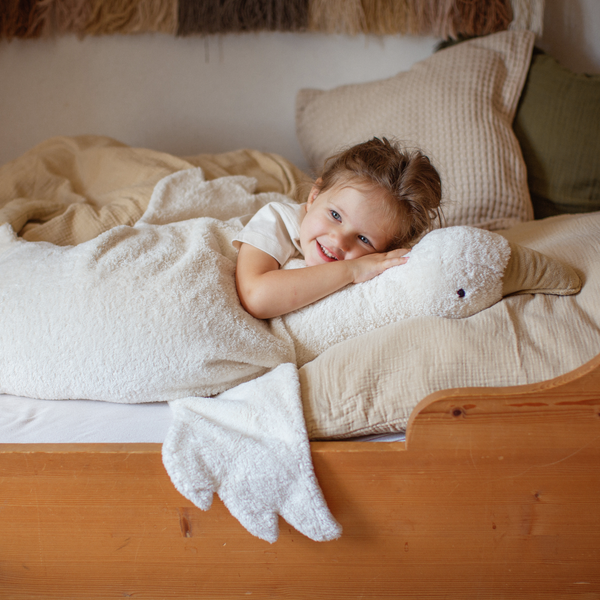 XL White Plush Goose