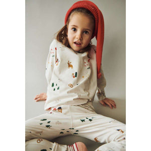 Mitwachsendes Pyjama-Set Wilhelm Grow von Liewood mit Holiday-Print