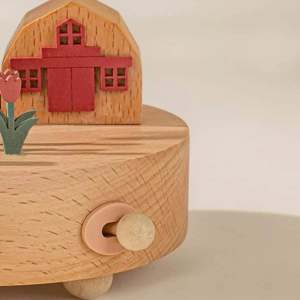 Wooden music box The Millhouse