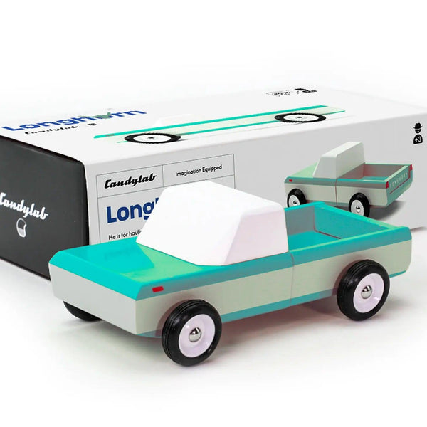 Candylab Toys Longhorn Türkis | Spielzeugauto | Beluga Kids