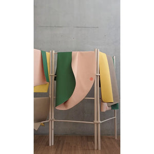 Studio Huske runde Silikonleder-Matte abwischbar