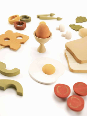 Wooden Breakfast Toy Set