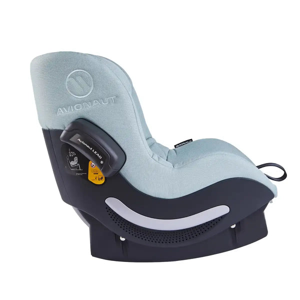 Mintfarbener Avionaut Reboarder auf der Isofix IQ 2.0 C Basis
