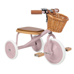 Banwood Dreirad Dusty Pink im Retro-Design
