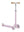 Banwood Vintage ECO Scooter in Lavender, Seitenansicht