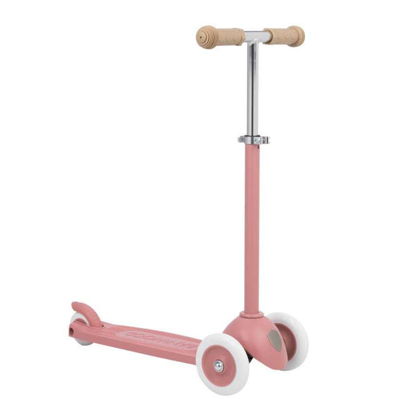 Banwood Vintage ECO Scooter in Raspberry für Kinder ab 3 Jahren