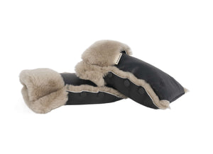 Buggy Mittens Noir Toast von BINIBAMBA, Seitenansicht