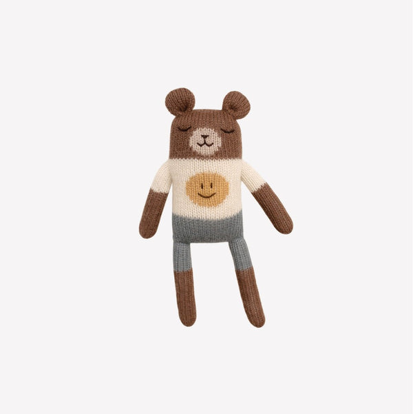 Knitted Toy Teddy Smile