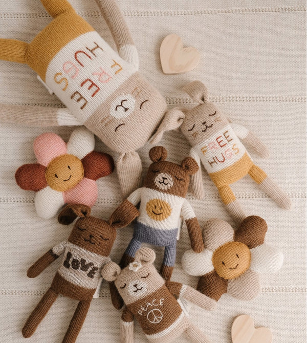Knitted Toy Bunny Love