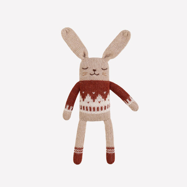 Pull tricoté en jacquard Toy Bunny Sienna