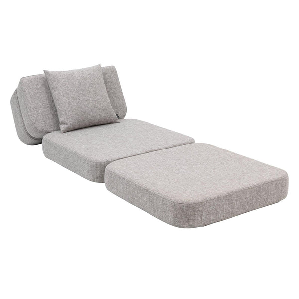 KK 3 Fold Sofa Single Soft - Beige w. Sand