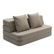 KK Canapé de jeu pliable - Beige et sable