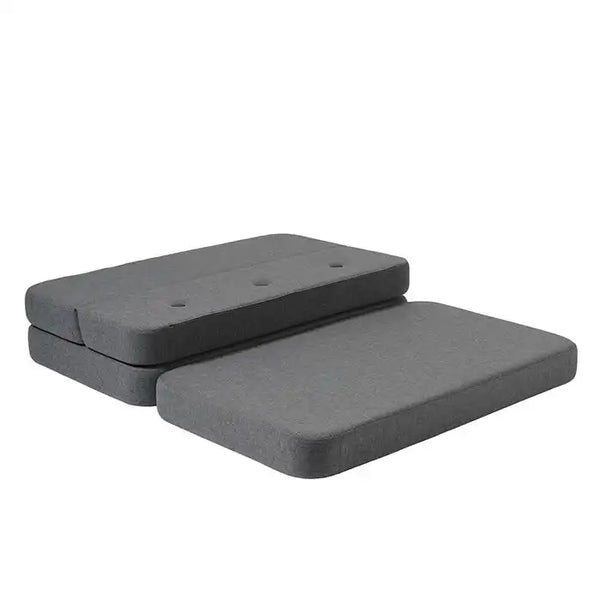 KK Canapé de jeu pliable - Gris bleu avec gris