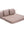 KK Faltbares Spielsofa - Rosé w. Rosé