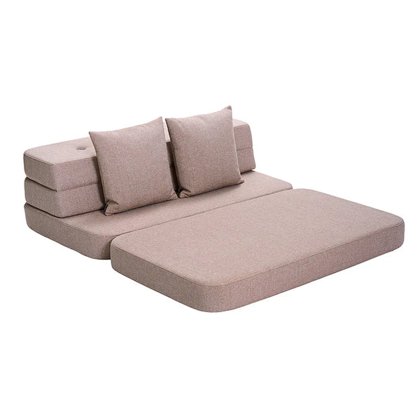 KK Faltbares Spielsofa - Rosé w. Rosé