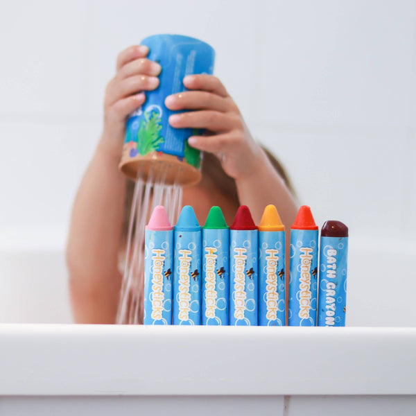 Crayons de couleur pour le bain Honeysticks