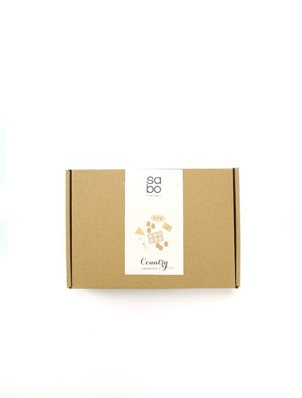 Bauernhofprodukte Spielzeug-Set aus Holz