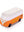 VW T1 Bulli in Orange von Candylab Toys aus Buchenholz